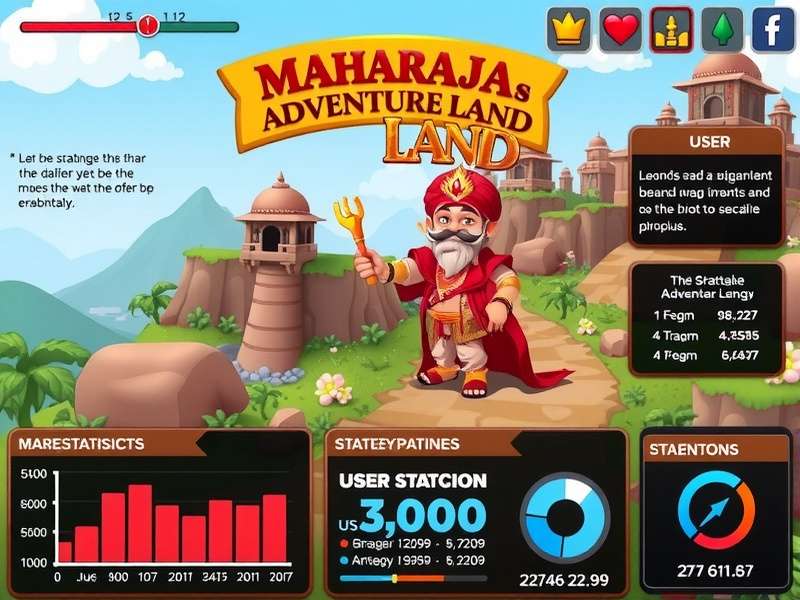 Maharaja S Adventure Land strategy guide infographic